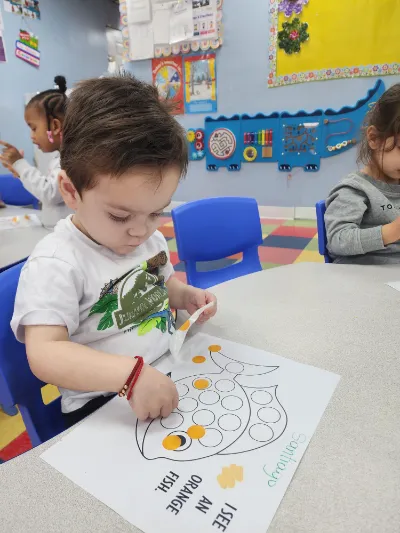 Child at Little Heaven Daycare